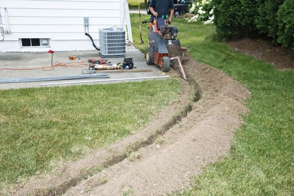 Electrical Trenching Service in Akron